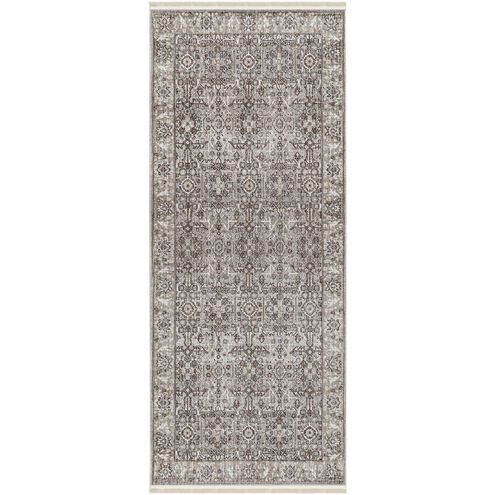 Carlisle 94 X 35 inch Taupe Rug, Runner