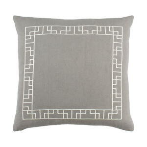 Kingdom 18 X 18 inch Medium Gray Pillow Kit, Square