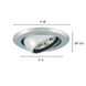 Signature Chrome Recessed Lighting Trim