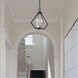 Prism 2 Light 11 inch Black with Brushed Nickel Cluster Convertible Semi Flush/Pendant Ceiling Light