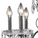St. Francis 6 Light 24 inch Dark Bronze Dining Chandelier Ceiling Light in Royal Cut