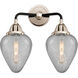 Nouveau 2 Geneseo LED 15 inch Black Polished Nickel Bath Vanity Light Wall Light