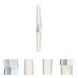 Ciro Sconce Wall Light in Chrome