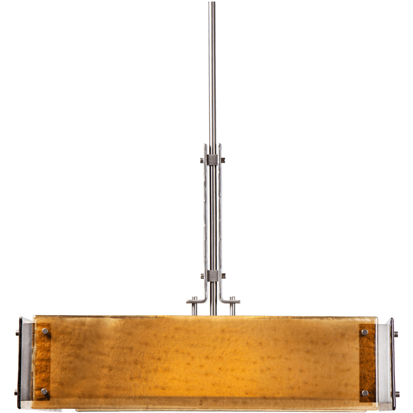 Urban Loft 4 Light 24 inch Beige Silver Chandelier Ceiling Light in Metallic Beige Silver, Bronze Granite, Square