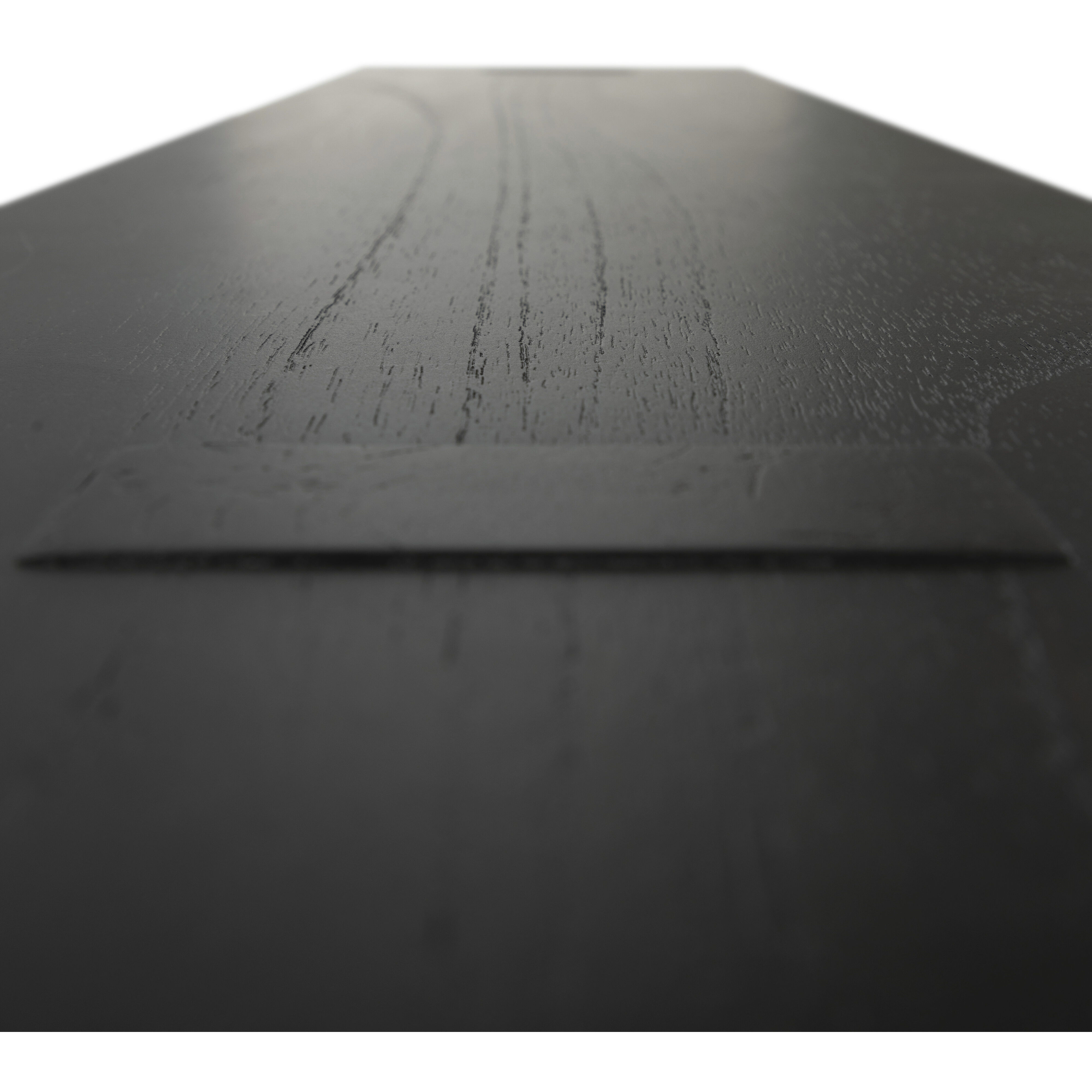 Havana 52 X 12 inch Black / Brown Console Table