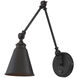 Morland 33.75 inch 60 watt English Bronze Adjustable Wall Sconce Wall Light, Essentials