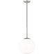 Kairo 1 Light 12 inch Brushed Nickel Indoor Pendant Ceiling Light
