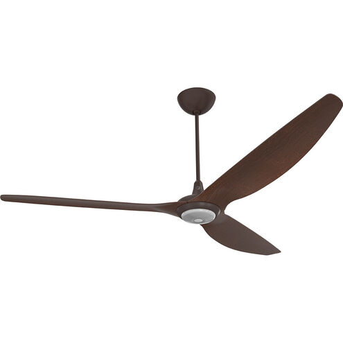 Haiku 84 inch Oil Rubbed Bronze with Cocoa Wood Grain Blades Outdoor Ceiling Fan