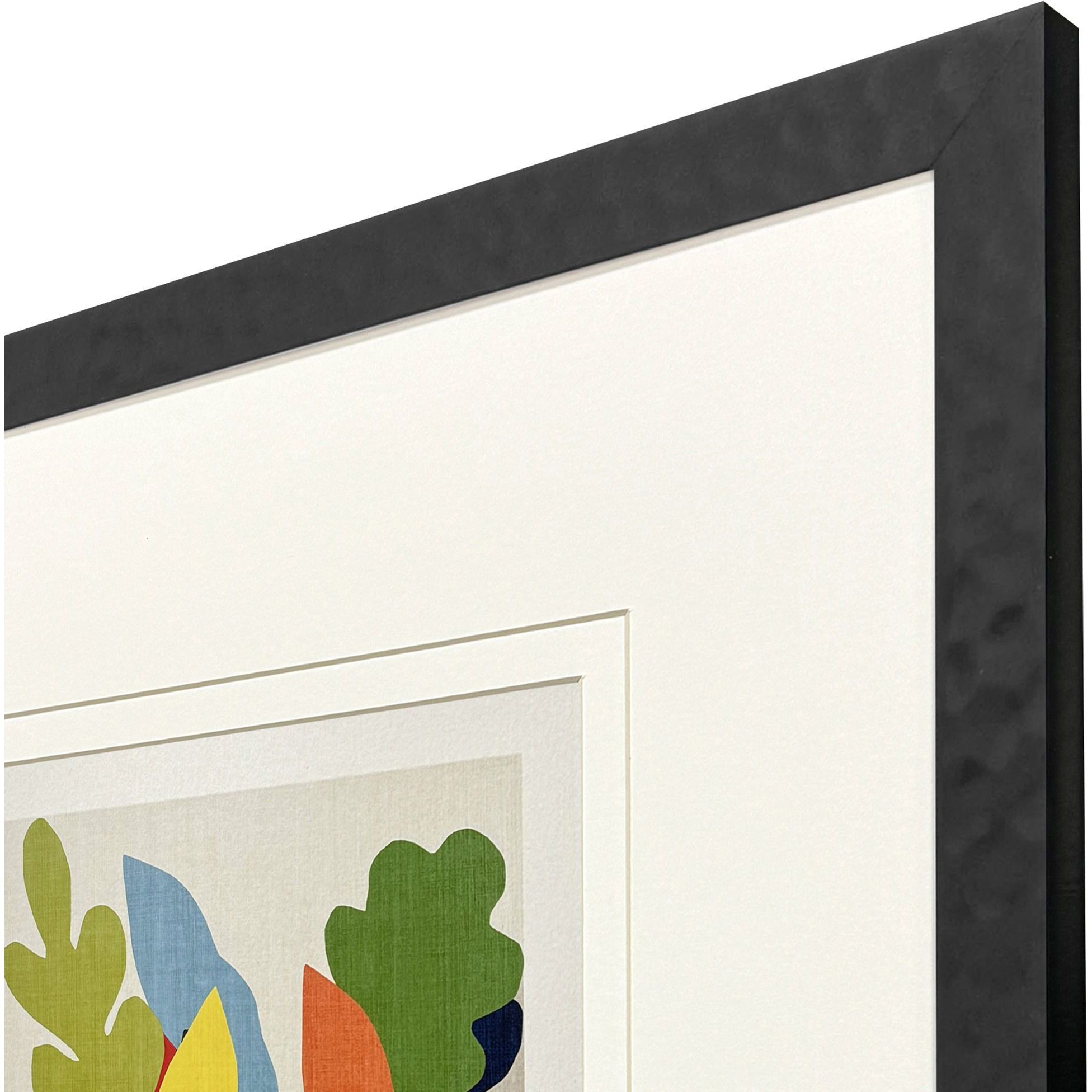 Eclectic Garden Multi and Green and Red and Yellow Framed Art, Propac