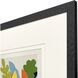 Eclectic Garden Multi and Green and Red and Yellow Framed Art, Propac