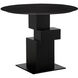 Speer 36 X 36 inch Matte Black Dining Table