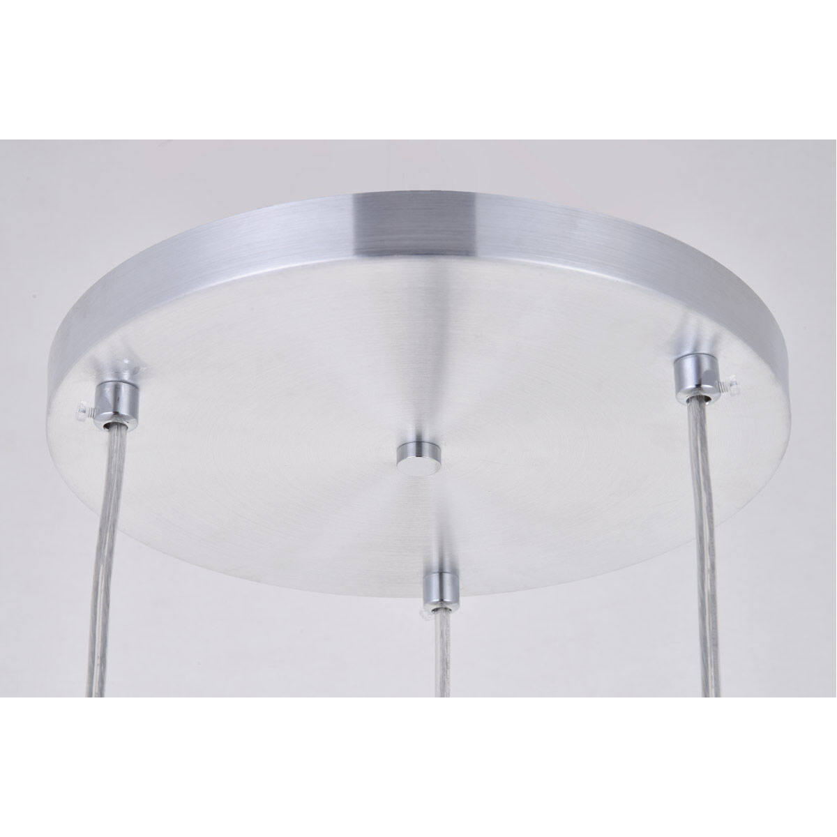 Aiken 3 Light 14 inch Burnished Nickel Pendant Ceiling Light