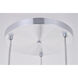 Aiken 3 Light 14 inch Burnished Nickel Pendant Ceiling Light