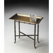 Meiling Antique Brass 23 X 23 inch Metalworks Accent Table