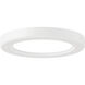 Firefly LED 5.43 inch Matte White Flush Mount Ceiling Light