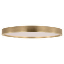Kelly Wearstler Cerne LED 22 inch Natural Brass Flush Mount Ceiling Light in 120V