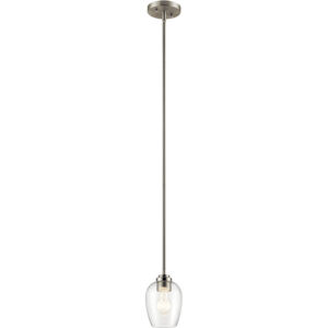 Valserrano 1 Light 5 inch Brushed Nickel Mini Pendant Ceiling Light