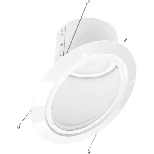 Super Sloped LED White Recessed Retrofit Reflector in 4000K