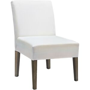 Couture Covers Off White Chair, Chair Only