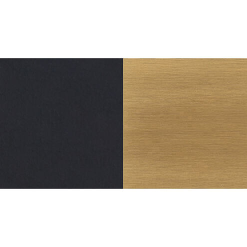 Cohen 1 Light 4.75 inch Black/Gold Pendant Ceiling Light in Black And Gold