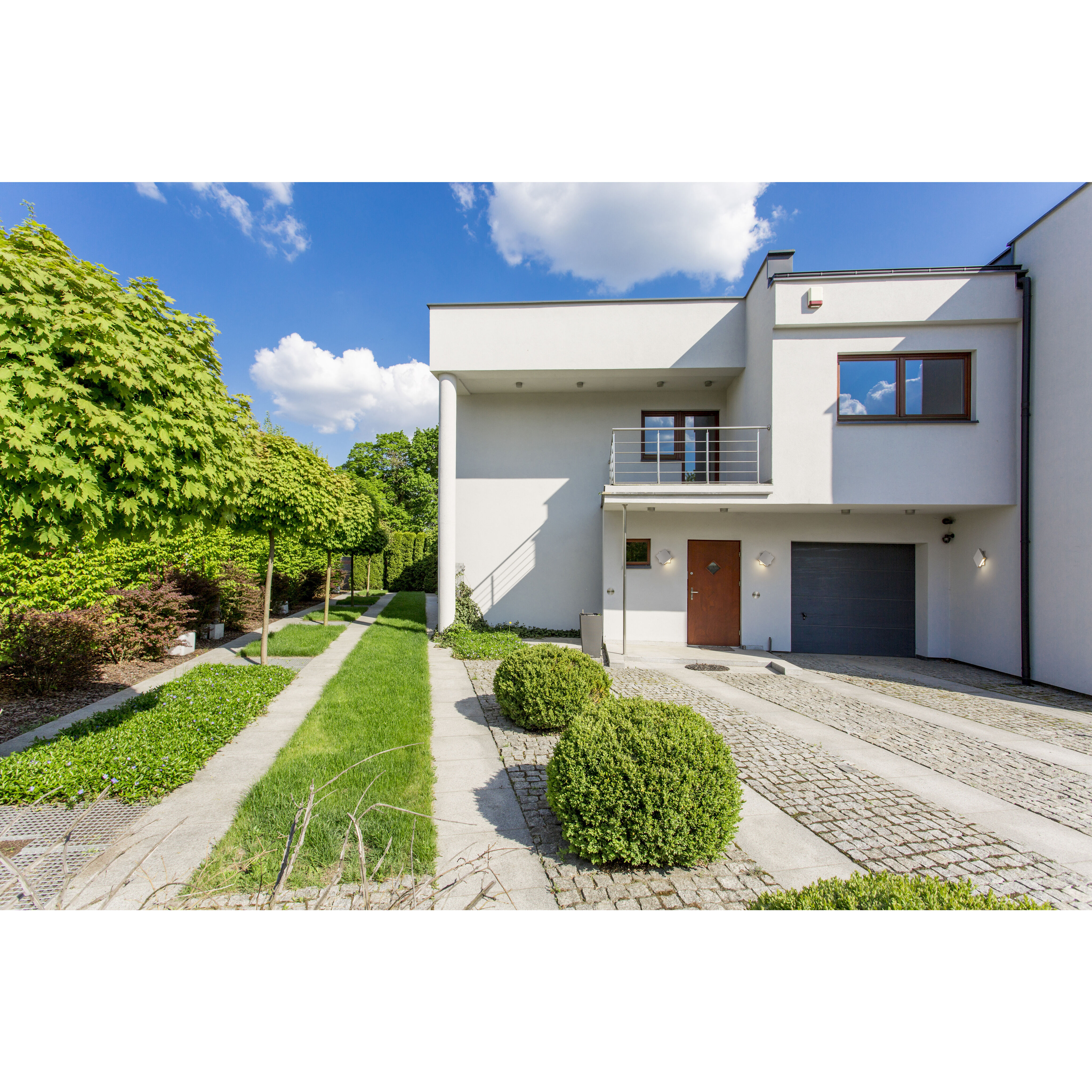 Quadrate LED 9.25 inch Silver Outdoor Wall Light