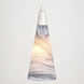 Milano LED 4.25 inch Satin Nickel Mini Pendant Ceiling Light