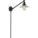Halophane 21 inch 3.50 watt Oil Rubbed Bronze Swing Arm Wall Light, Franklin Restoration