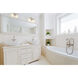 Joliet 2 Light 15 inch Chrome Vanity Wall Light