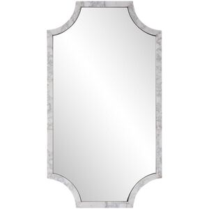 Makrana 36 X 20 inch White/Gray Mirror