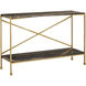 Flying 48 inch Natural and Gold Console Table