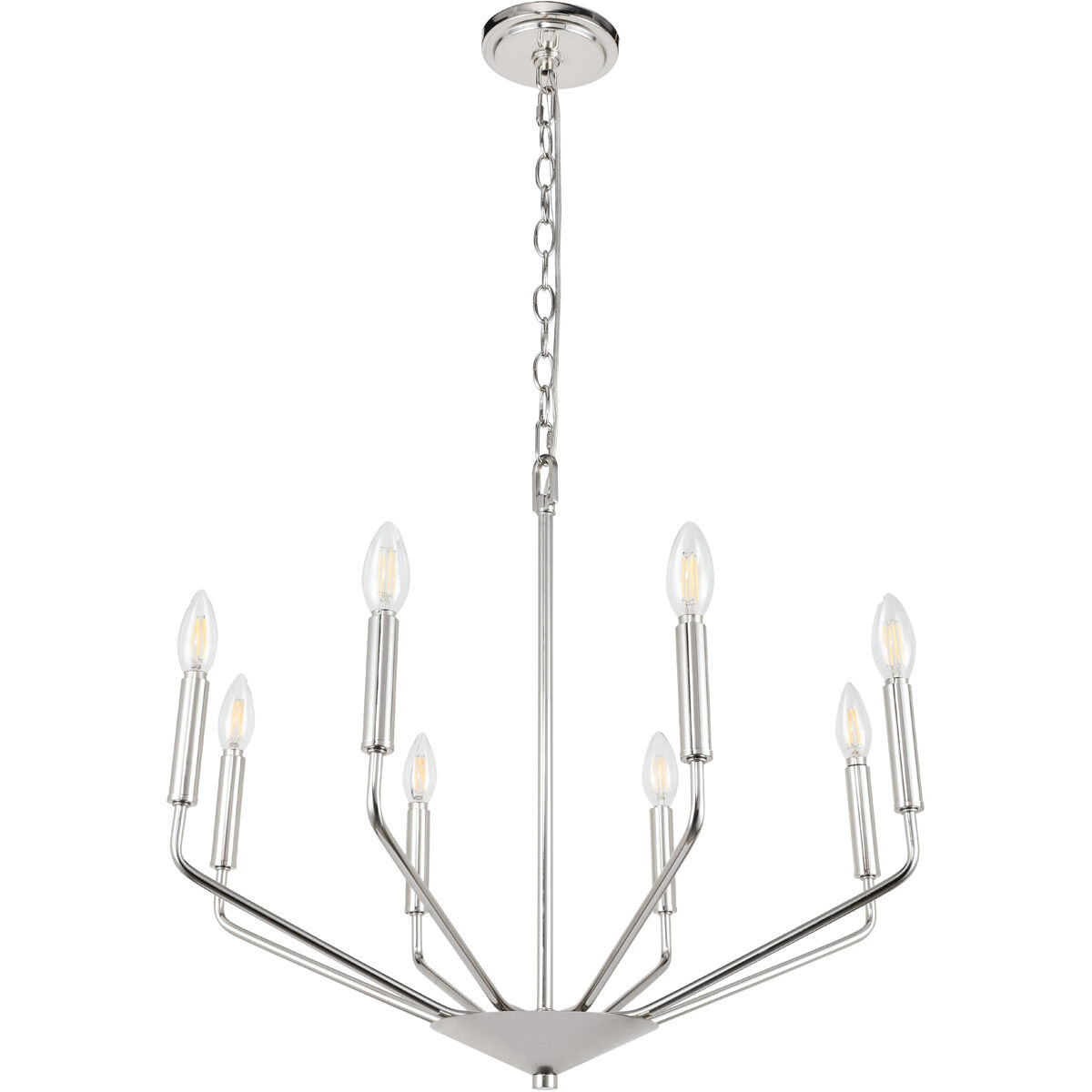 Geneseo 8 Light 25 inch Chrome Pendant Ceiling Light
