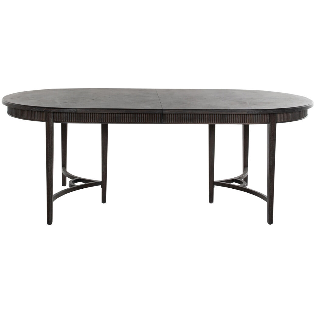 Whitlock 86 X 44 inch Cerused Forest Black Dining Table