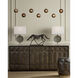Applique 27.25 inch 150 watt Gray and Clear with Antique Brass Table Lamp Portable Light