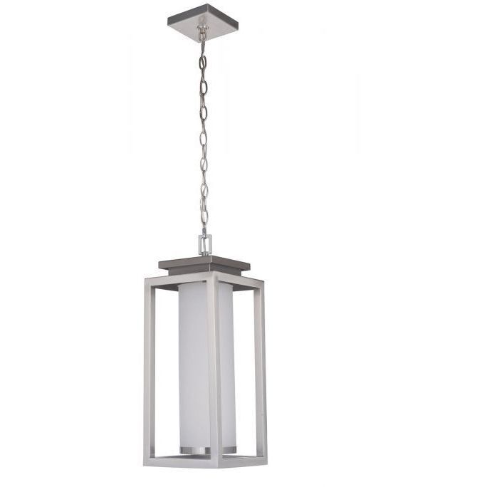 Vailridge LED 9 inch Stainless Steel Outdoor Pendant, Large