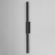 Alumilux Sideline LED 4.75 inch Black Outdoor Wall Mount
