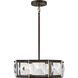 Jolie LED 19.5 inch Black Oxide Foyer Light Ceiling Light, Semi-Flush Mount