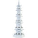 White Tower of Enlightenment 31 X 10 inch Sculpture