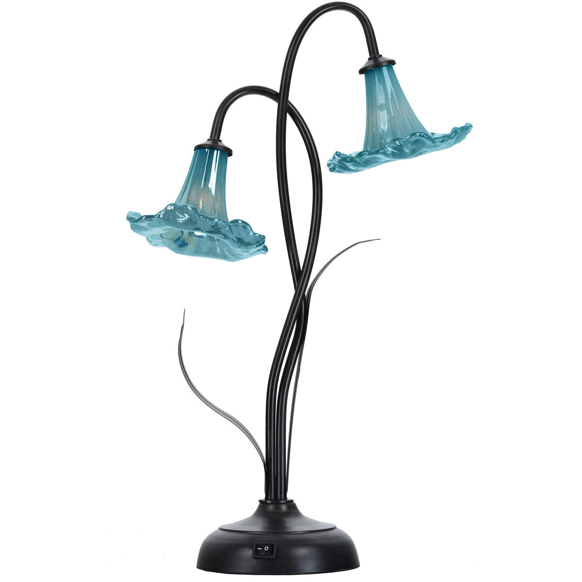 Trumpet 21 inch 1.8 watt Mica Bronze Accent Lamp Portable Light