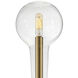 Alchemy 1 Light 5.25 inch Lacquered Brass Indoor Wall Sconce Wall Light