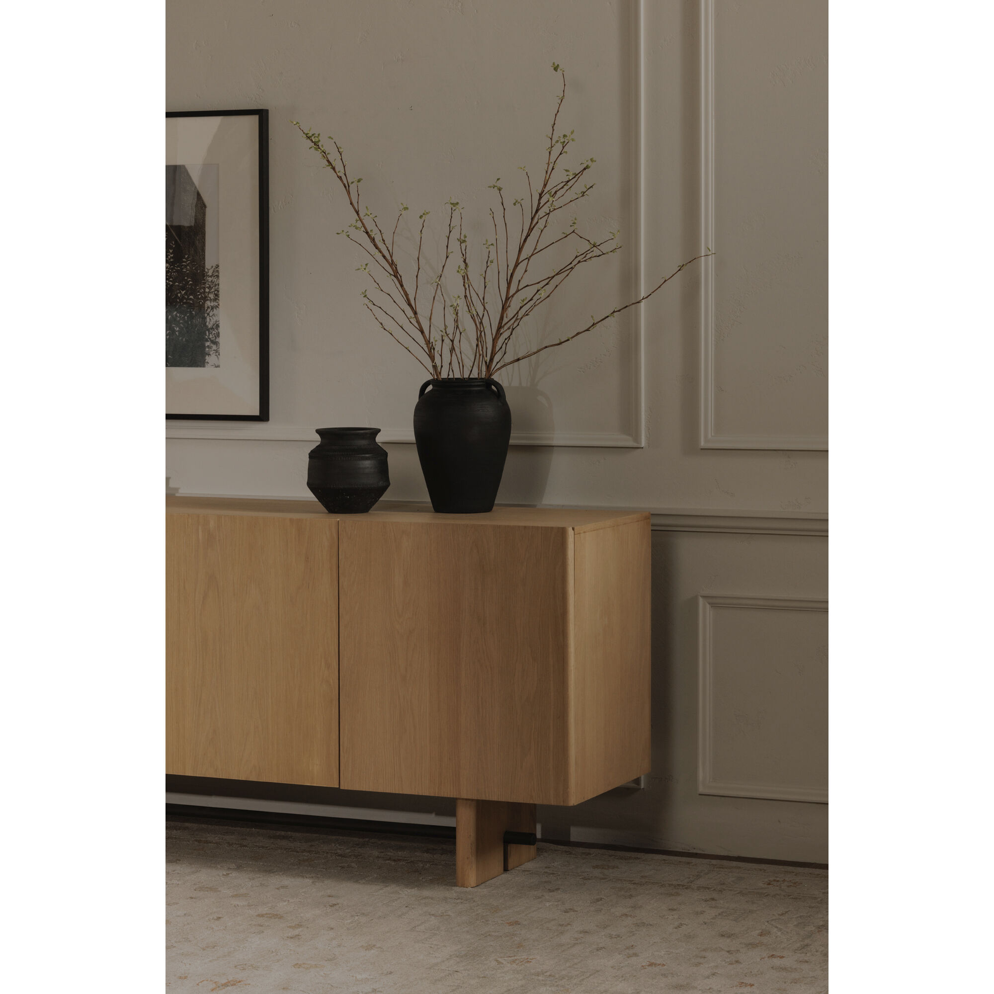 Madison 94 X 20 inch Natural Sideboard