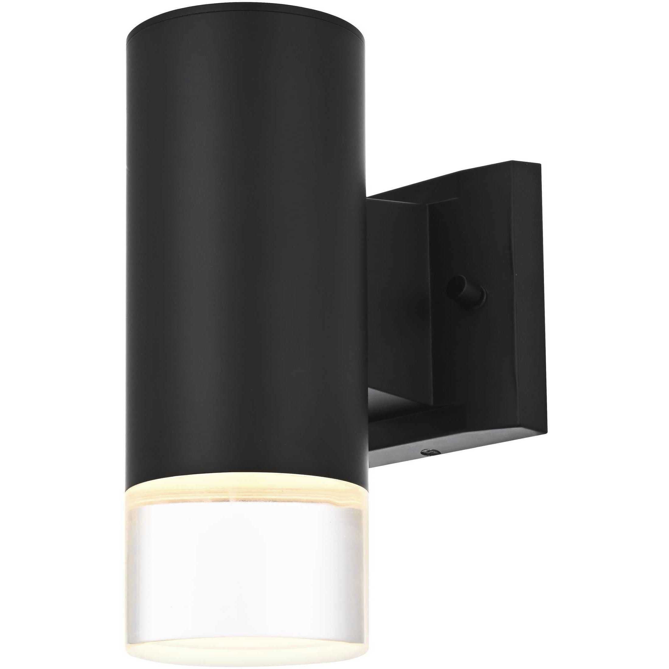 Jase 1 Light 9 inch Black Outdoor Wall Sconce