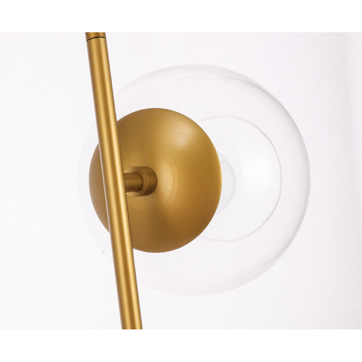 Monroe 2 Light 8 inch Brass Pendant Ceiling Light