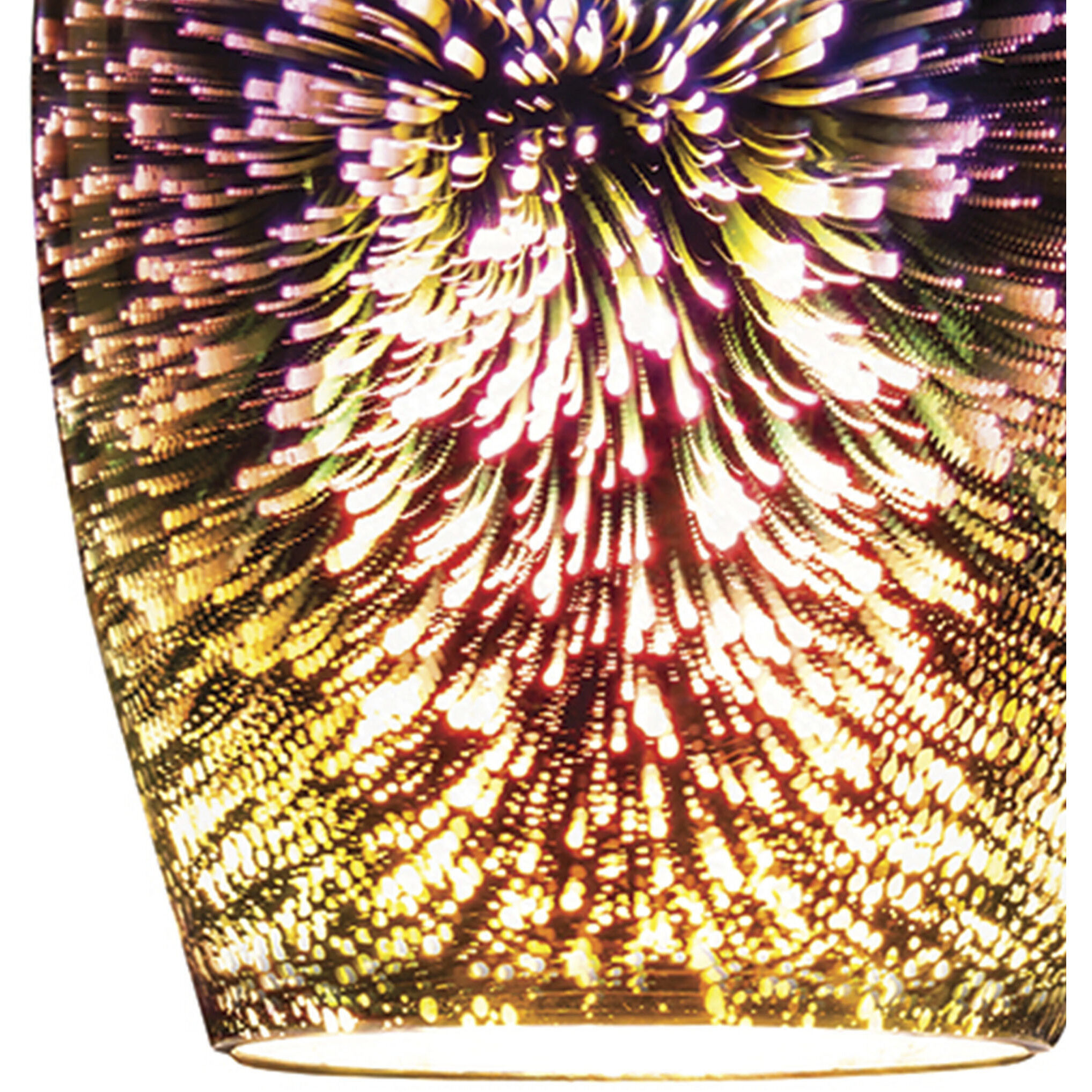 Illusions 1 Light 5 inch Satin Nickel Mini Pendant Ceiling Light