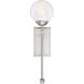 Medina 1 Light 6 inch Satin Nickel Wall Sconce Wall Light