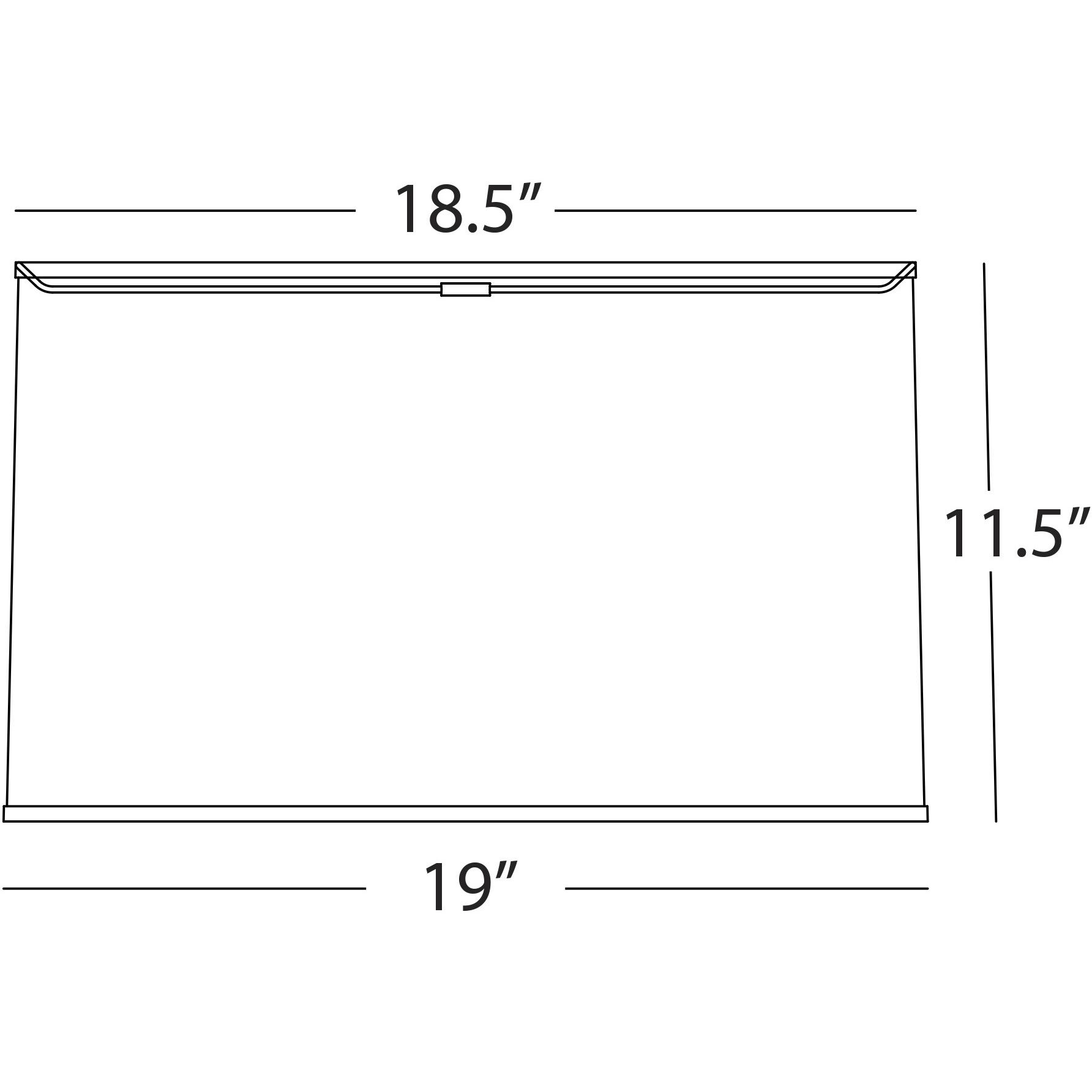 Abbey Rose Argento 19 inch Lamp Shade