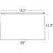 Abbey Rose Argento 19 inch Lamp Shade