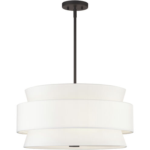 Fontana 5 Light 22 inch Bronze Pendant Chandelier Ceiling Light