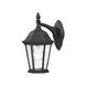 Telfair 1 Light 14 inch Matte Black Exterior Wall Mount