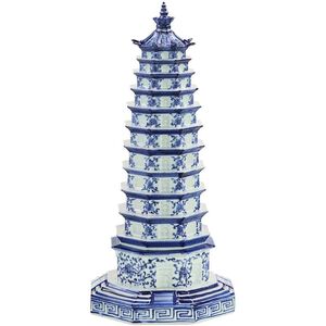 Pagoda 21.5 X 10 inch Sculpture, Large