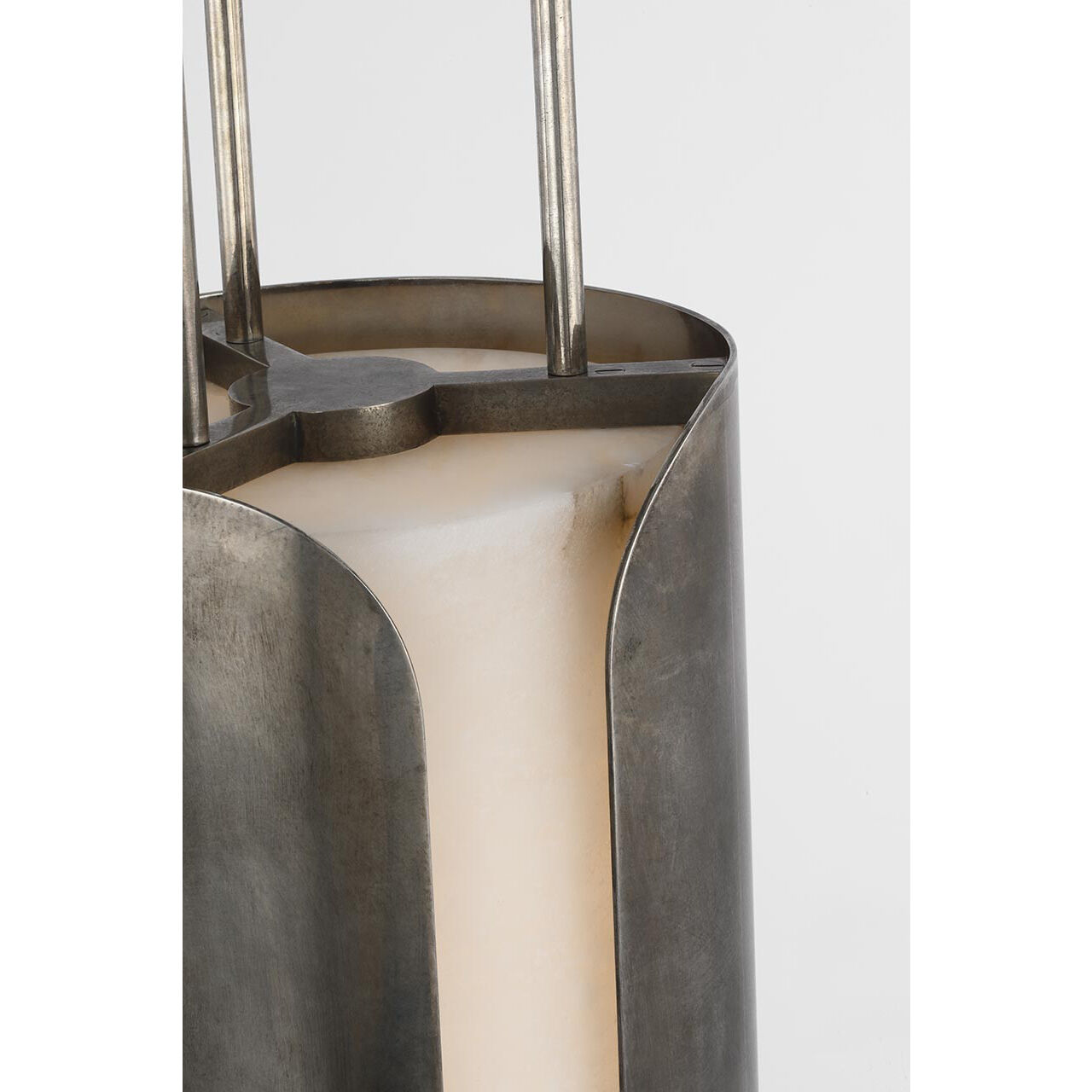 Anne-Marie Barton Armise LED 7.5 inch Mottled Pewter Pendant Ceiling Light